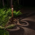 Spiral Design 2x2 Light Bollard Path Light