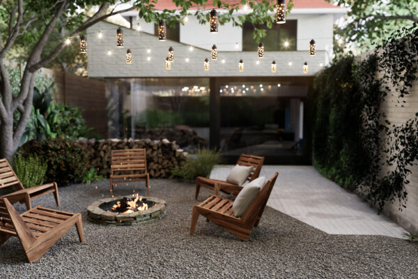 backyard patio lights twinkler bistro light shade - bistro light addon