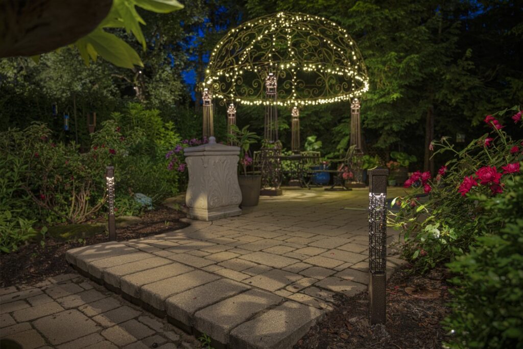 Landscape Pathway Lighting in Lake Camelot, WI