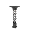 Bird bath topper and light bollard in design celtic