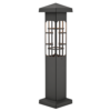 mission design bollard black