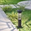 mission design bollard black