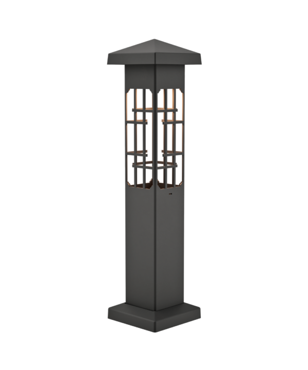 mission design bollard black