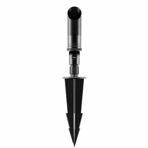 ABS Stake Mount Bullet Light with Adjustable Knuckle