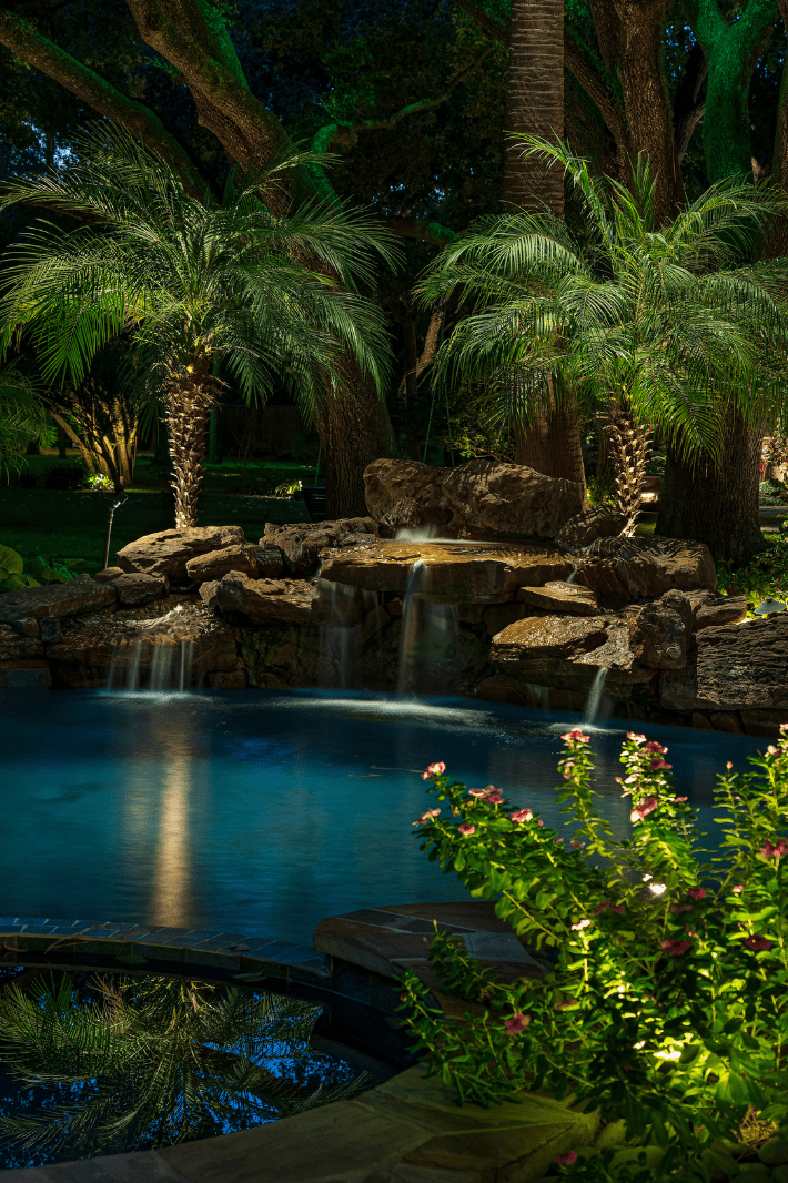 Coastal grade pool lighting